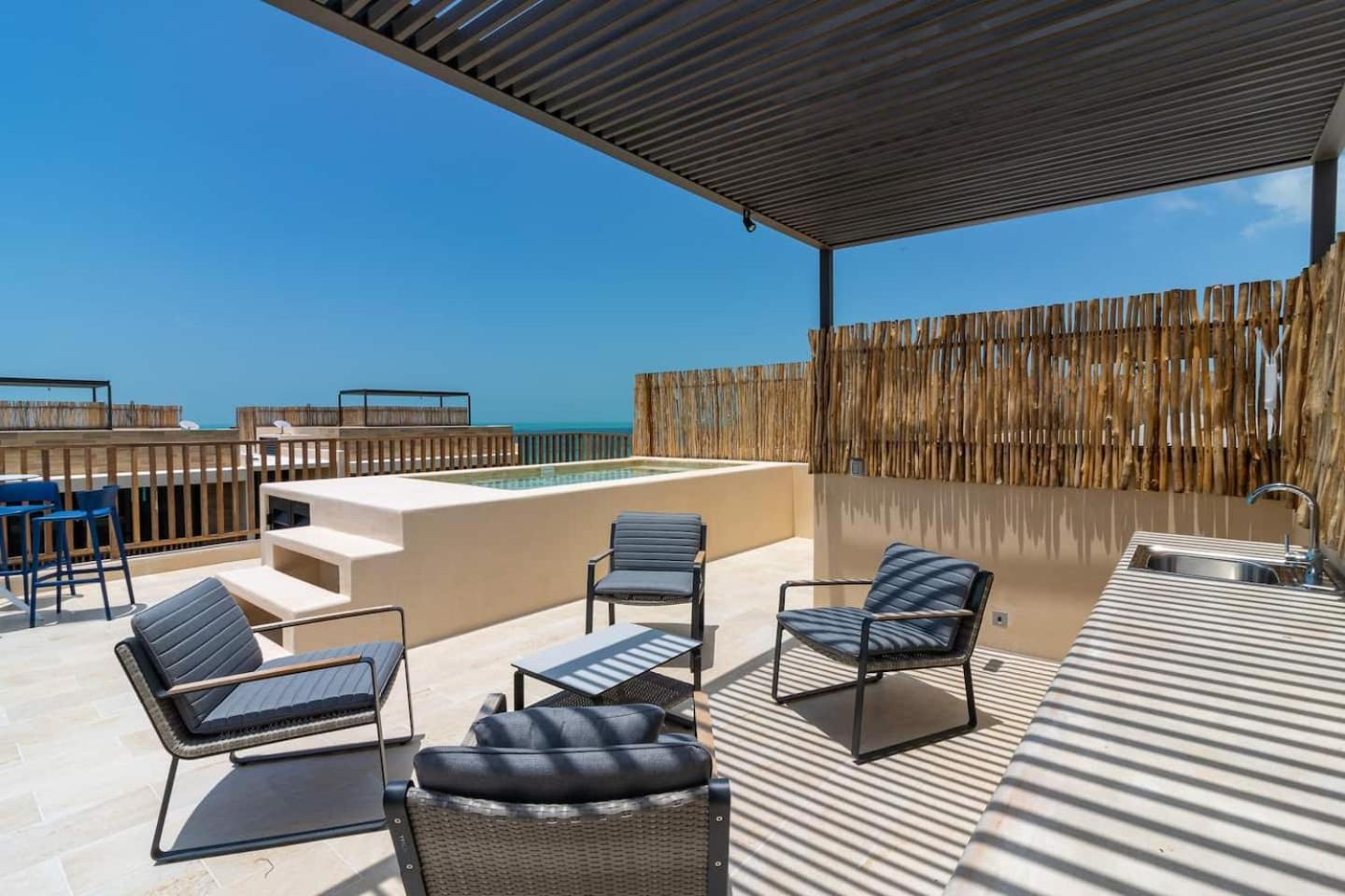 Penthouse Con Alberca Privada Y Hermosas Vistas Al Mar - A301 Isla Holbox Exterior foto